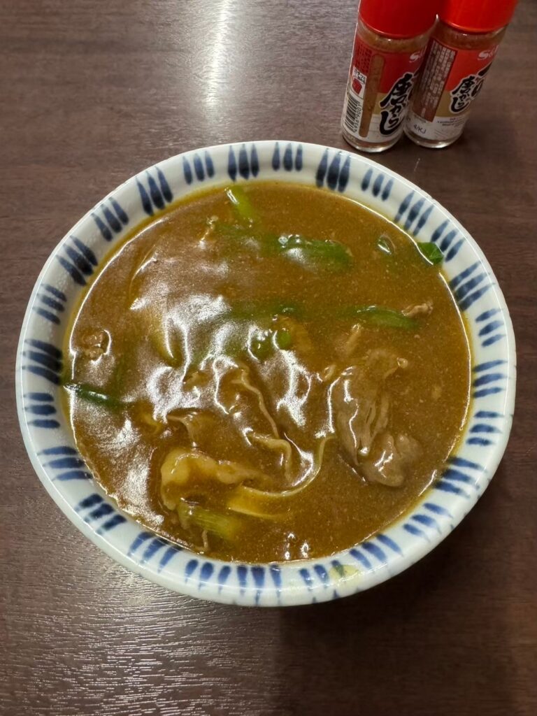 肉カレーうどん